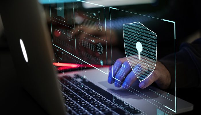 Digital crime by an anonymous hacker